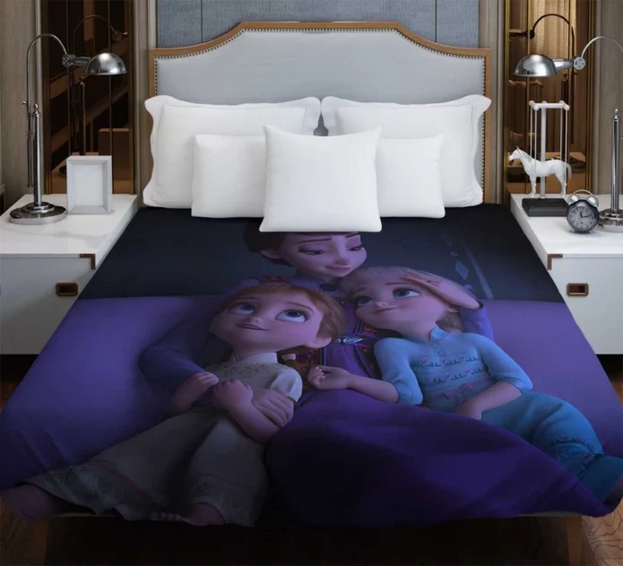 Frozen 2 Movie Elsa Anna Queen Iduna Duvet Cover