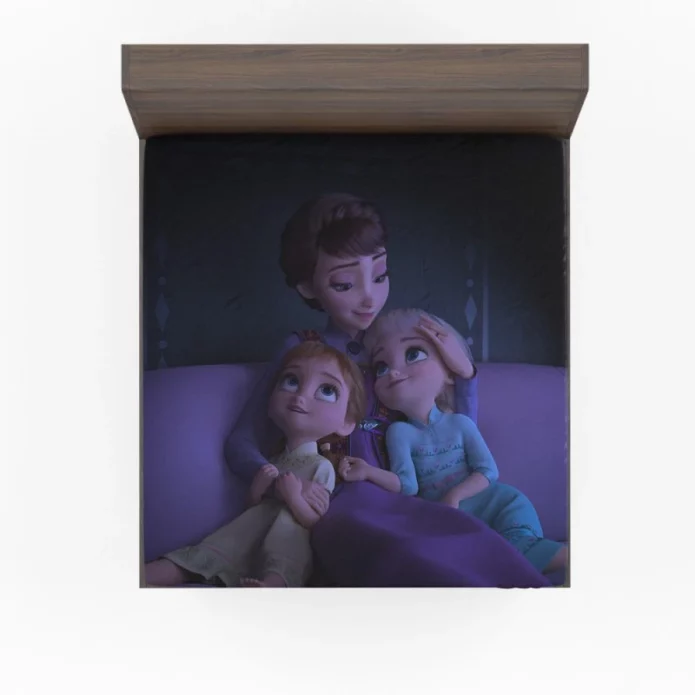 Frozen 2 Movie Elsa Anna Queen Iduna Fitted Sheet