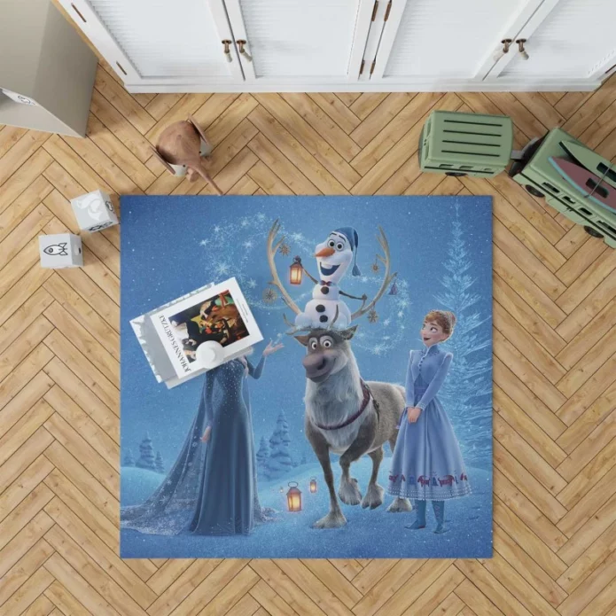 Frozen Movie Disney Elsa and Anna Rug