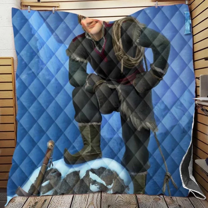 Frozen Movie Kristoff Disney Quilt Blanket