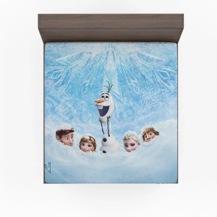 Frozen Movie Poster Fitted Sheet