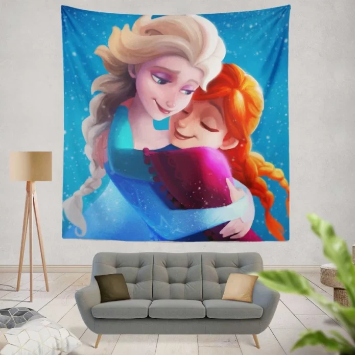 Frozen Movie Princess Wall Hanging Tapestry