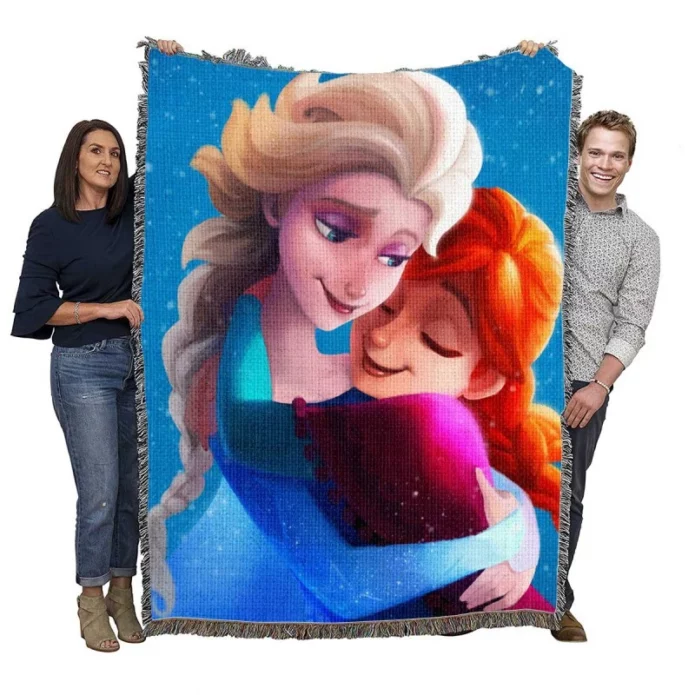 Frozen Movie Princess Woven Blanket