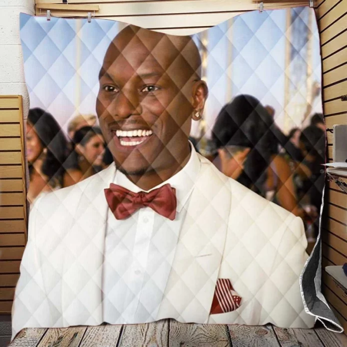 Furious 7 Movie Tyrese Gibson Roman Pearce Quilt Blanket