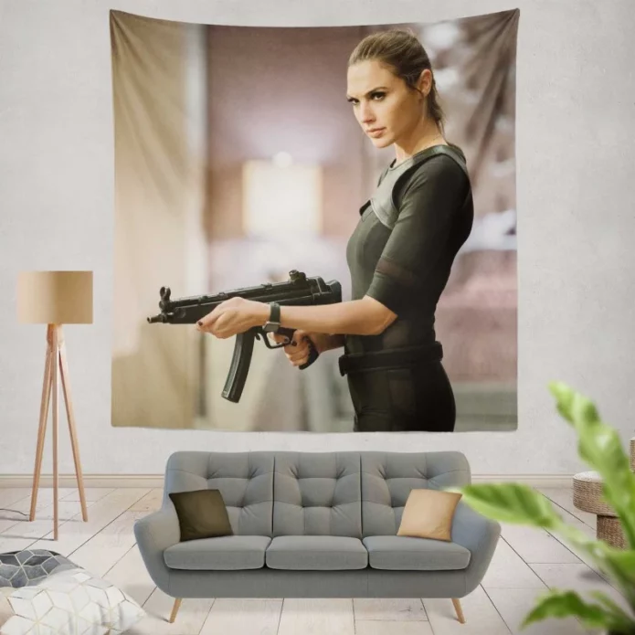 Gal Gadot Movie Keeping Up with the Joneses Wall Hanging Tapestry