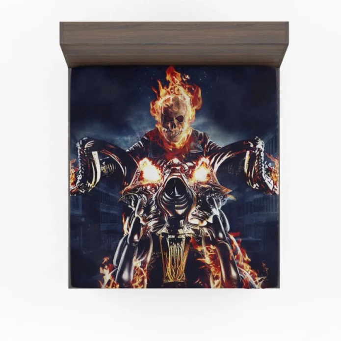 Ghost Rider Movie Fitted Sheet
