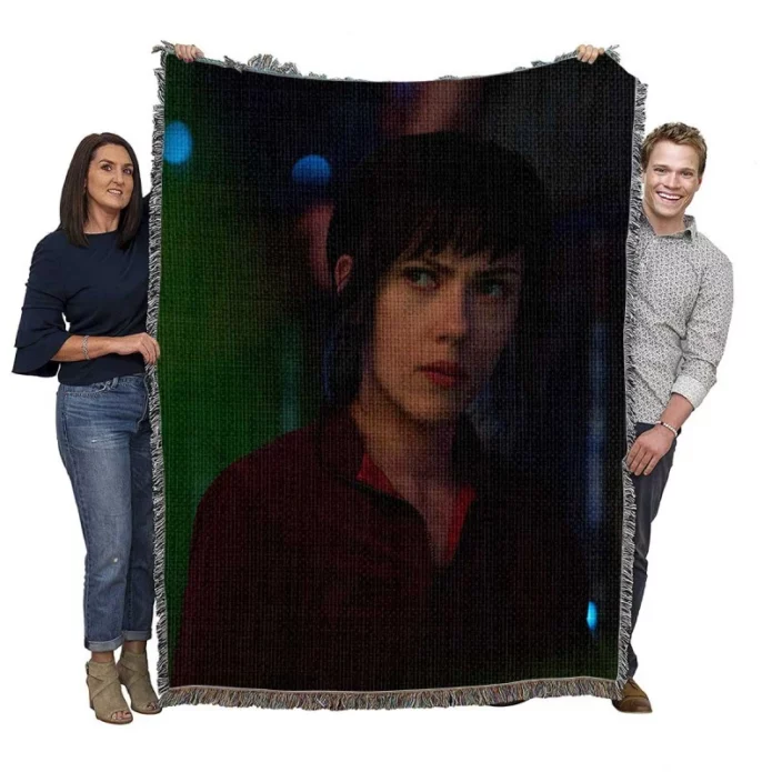 Ghost in the Shell Movie Motoko Kusanagi Woven Blanket