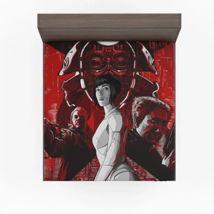 Ghost in the Shell Movie Scarlett Johansson Fitted Sheet