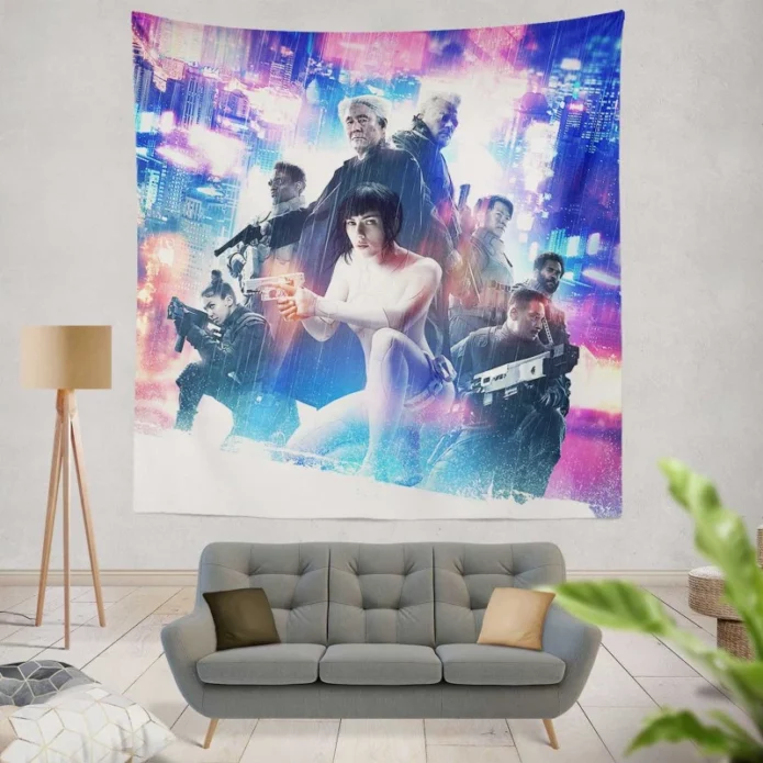 Ghost in the Shell Movie Wall Hanging Tapestry