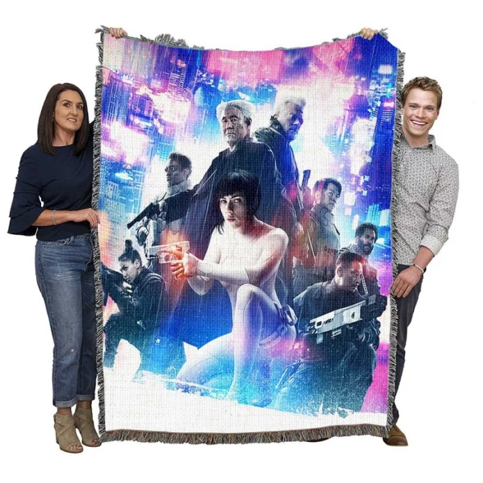 Ghost in the Shell Movie Woven Blanket