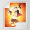 Girls Frontline Nuclear Guns Anime Sherpa Fleece Blanket