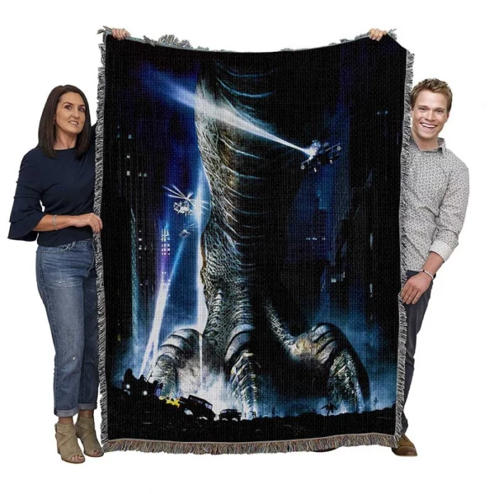 Godzilla Movie Woven Blanket