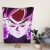 Goku Black Super Saiyan Rose Fleece Blanket