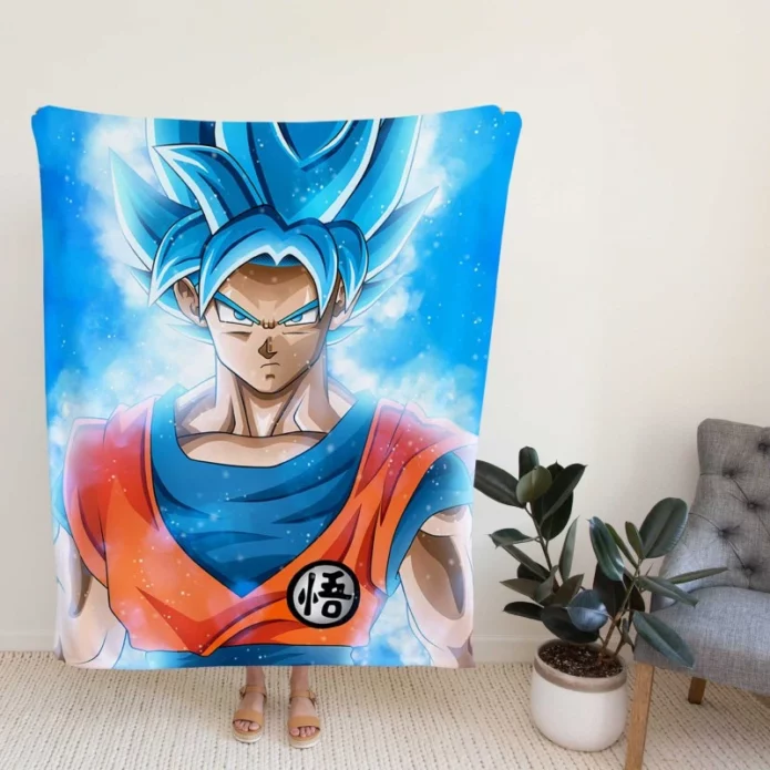 Goku Japanese Hero Anime Fleece Blanket