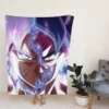 Goku Ultra Instinct Dragon Ball Super Fleece Blanket