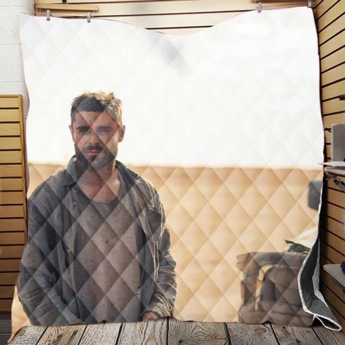 Gold Movie Zac Efron Quilt Blanket