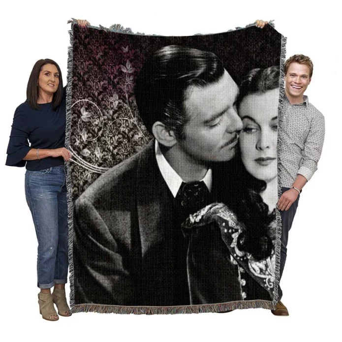 Gone With The Wind Movie Woven Blanket
