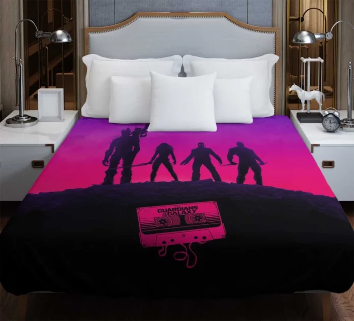 Guardians of the Galaxy Movie Start Lord Duvet Cover
