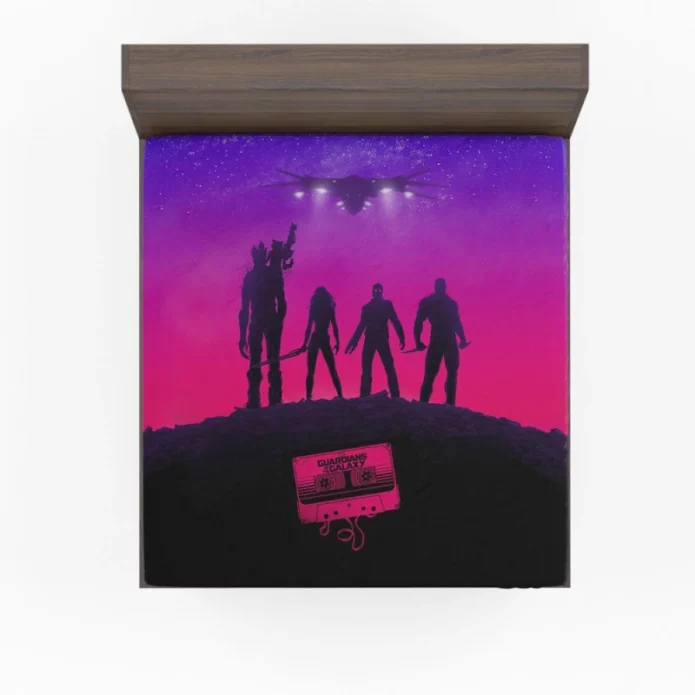 Guardians of the Galaxy Movie Start Lord Fitted Sheet