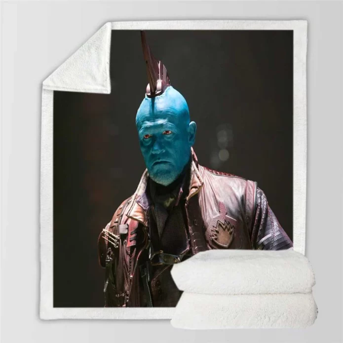 Guardians of the Galaxy Vol 2 Movie Michael Rooker Yondu Sherpa Fleece Blanket