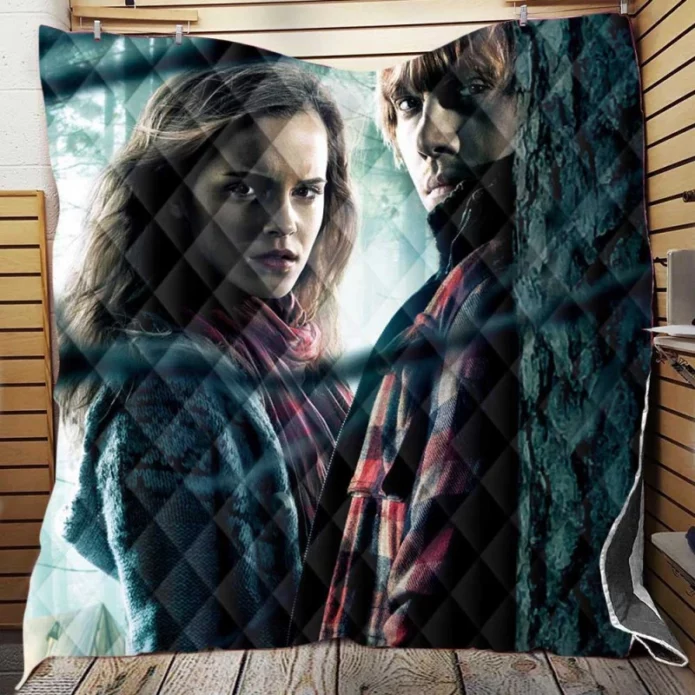 Harry Potter and the Deathly Hallows Part 1 Movie Quilt Blanket