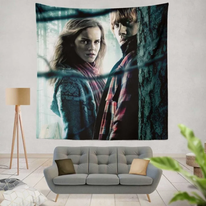 Harry Potter and the Deathly Hallows Part 1 Movie Wall Hanging Tapestry