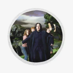 Harry Potter and the Prisoner of Azkaban Movie Round Beach Towel