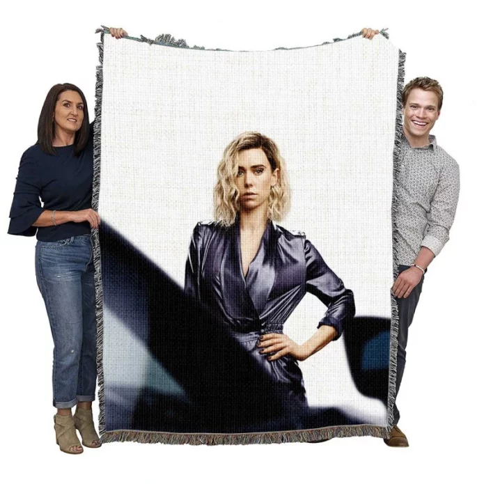 Hattie Shaw in Fast & Furious Presents Hobbs & Shaw Movie Woven Blanket