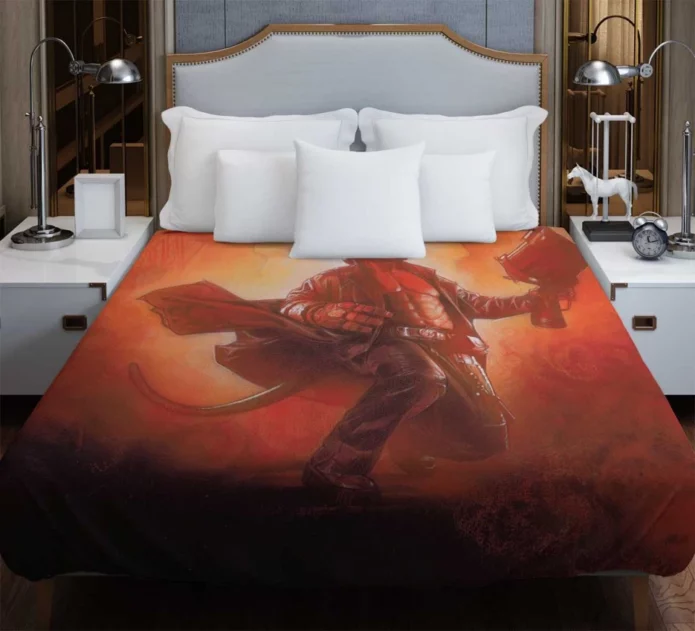 Hellboy II The Golden Army Movie Duvet Cover