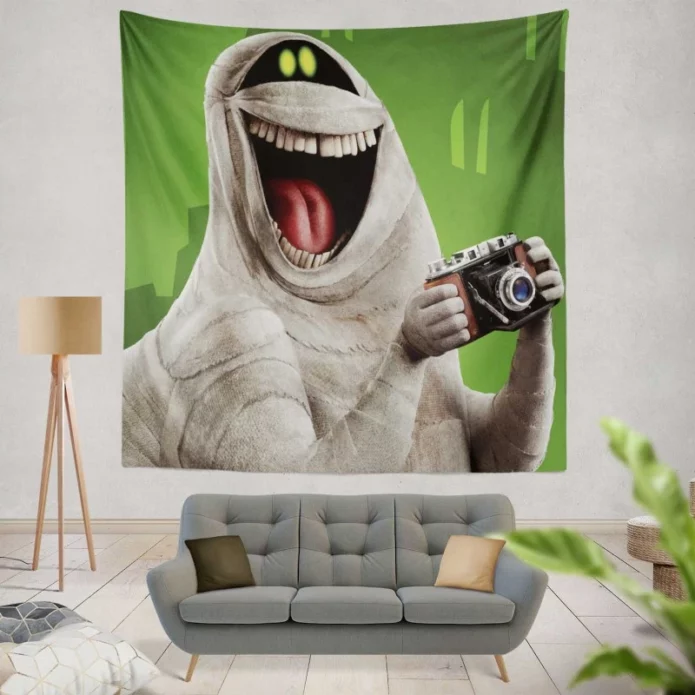 Hotel Transylvania Movie Murray Wall Hanging Tapestry