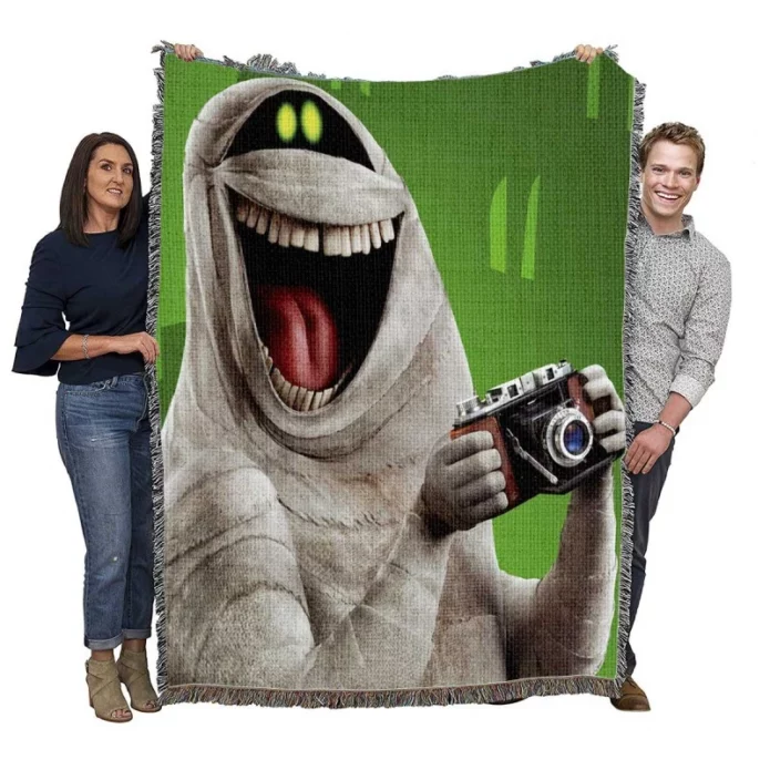 Hotel Transylvania Movie Murray Woven Blanket