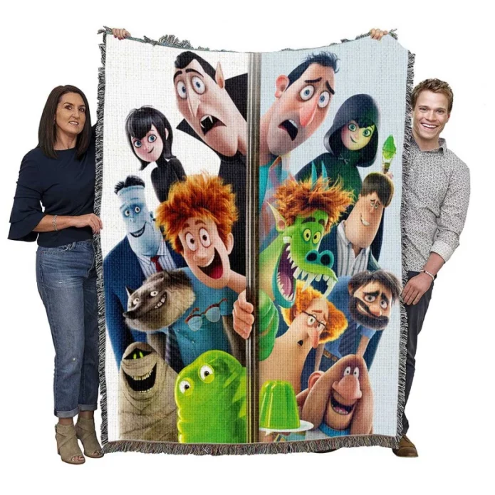 Hotel Transylvania Transformania Kids Movie Woven Blanket