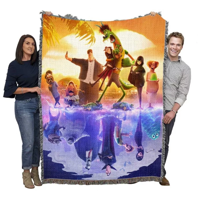 Hotel Transylvania Transformania Movie Woven Blanket