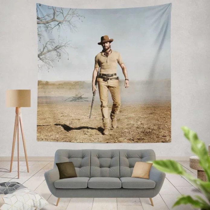 Hugh Jackman Drover in Movie Australia Wall Hanging Tapestry