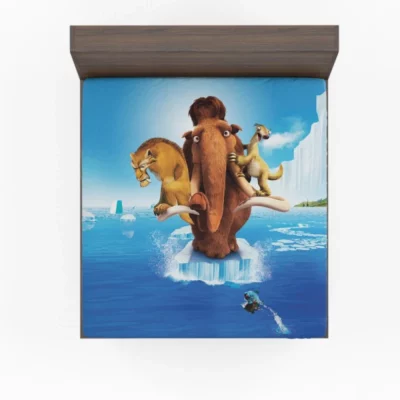Ice Age Continental Drift Kids Movie Fitted Sheet