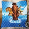 Ice Age Continental Drift Kids Movie Quilt Blanket