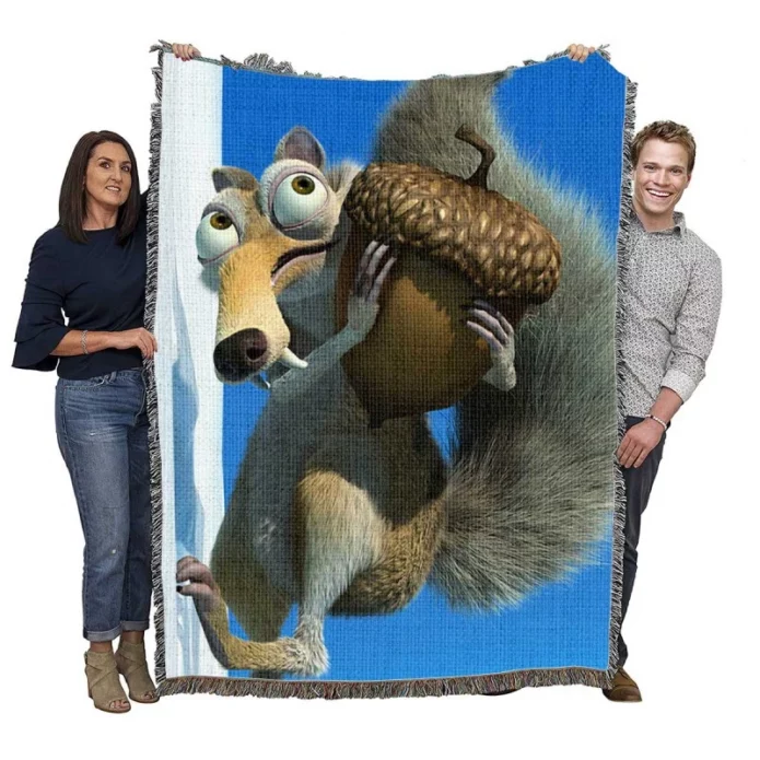 Ice Age Movie Woven Blanket