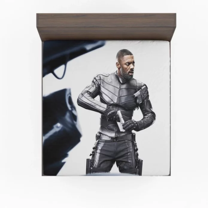 Idris Elba in Fast & Furious Presents Hobbs & Shaw Movie Fitted Sheet