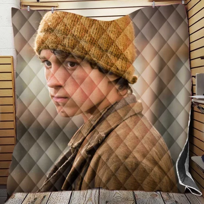 In the Heart of the Sea Movie Tom Holland Quilt Blanket
