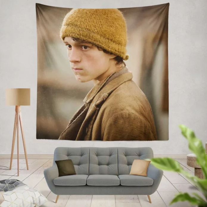 In the Heart of the Sea Movie Tom Holland Wall Hanging Tapestry