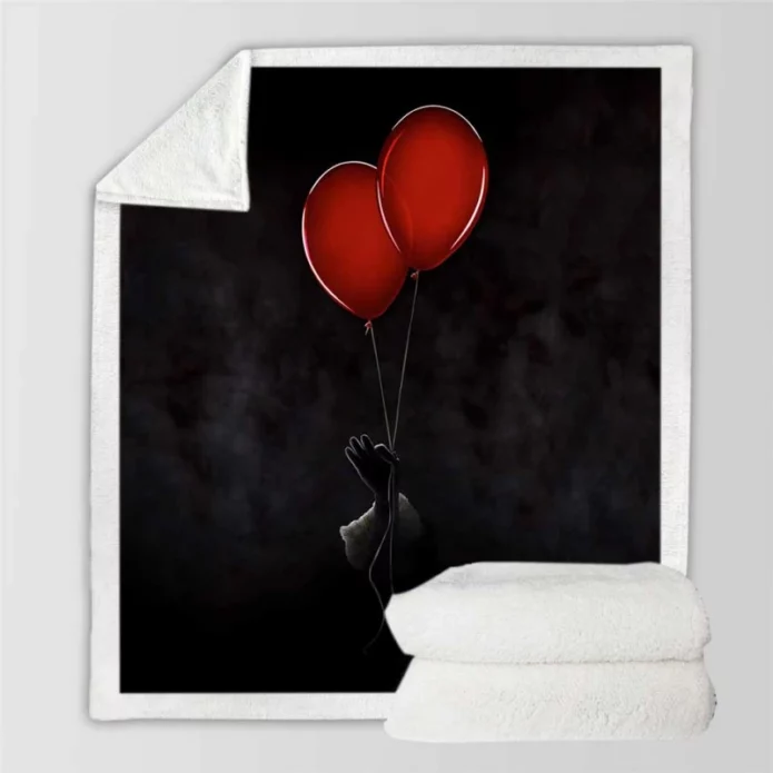 It Chapter 2 Two Pennywise Horror Movie Sherpa Fleece Blanket