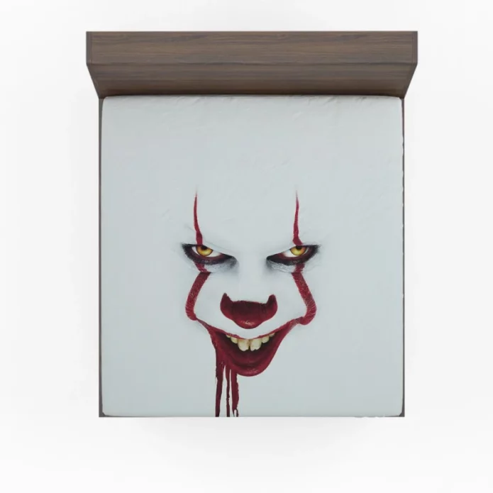 It Chapter Two Film Pennywise White Fitted Sheet