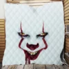 It Chapter Two Film Pennywise White Quilt Blanket