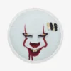 It Chapter Two Film Pennywise White Round Beach Towel