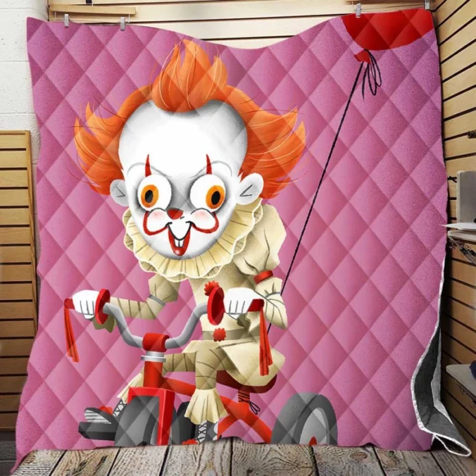 It Movie Clown Quilt Blanket