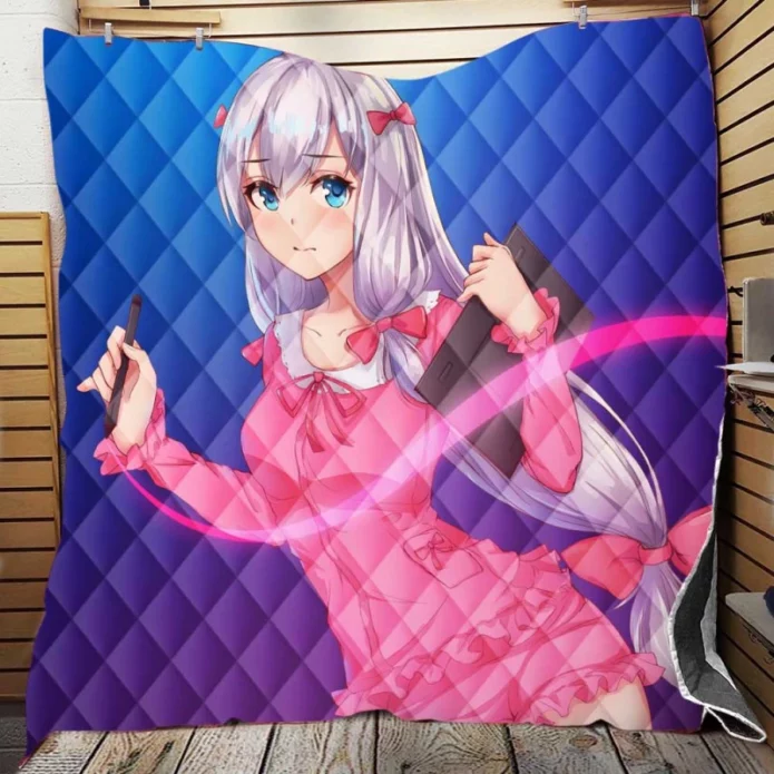 Izumi Sagiri Japanese Anime Quilt Blanket