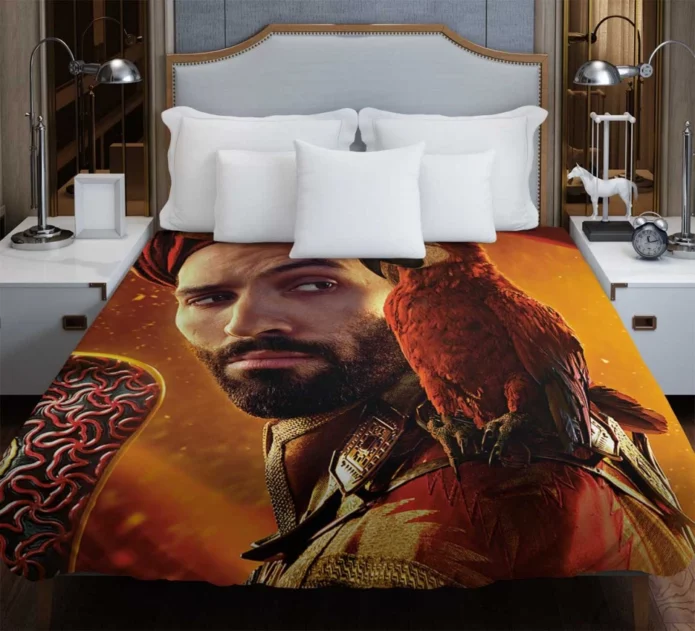 Jafar Marwan Kenzari In Aladdin Movie Duvet Cover