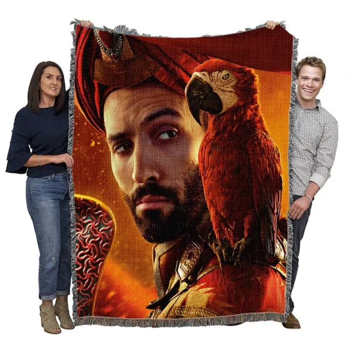 Jafar Marwan Kenzari In Aladdin Movie Woven Blanket