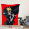 Japanese Anime Boruto Naruto Fleece Blanket