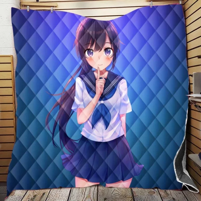 Japanese School Uniform Anime Quilt Blanket